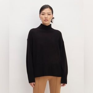 Everlane Black Turtleneck Sweater